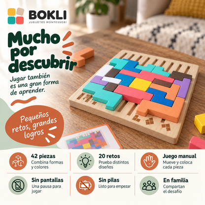 BOKLI — Rompecabezas Montessori +3 años