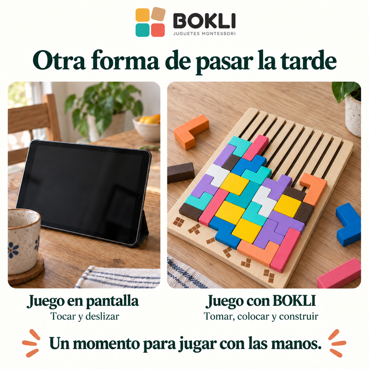 BOKLI — Rompecabezas Montessori +3 años